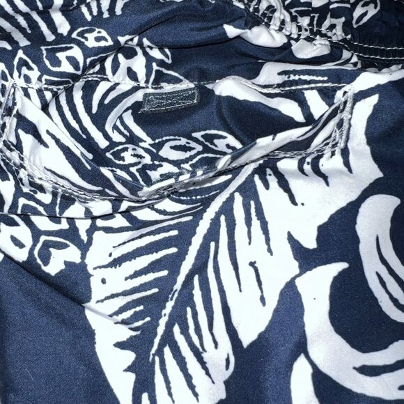 Mens Swim Trunks Size 2XL Blue Pineapple Tropical Coconut Boy Travel Beach Swim - Picture 13 of 16